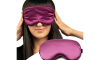 Masca de Dormit Reglabila, WAYA Sleep Mask, Curea Elastica, Culoare Violet inchis