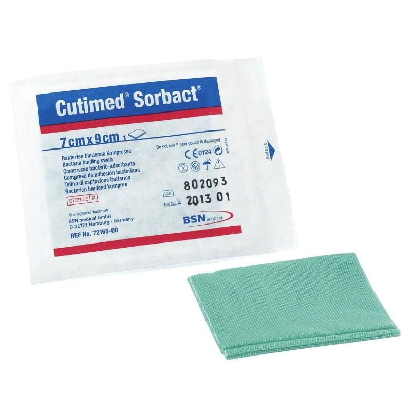 Pansament steril - Cutimed Sorbact Comprese 7*9