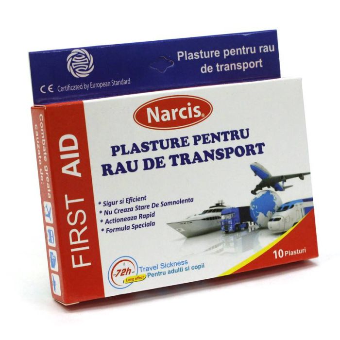 Narcis Plasturi pentru rau de transport