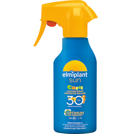 ELMIPLANT  SUN  Lotiune Spray Protectie Solara Pentru Copii Spf 30