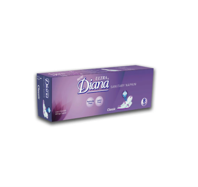 Diana Tampoane Absorbante Classic Long (8 buc)